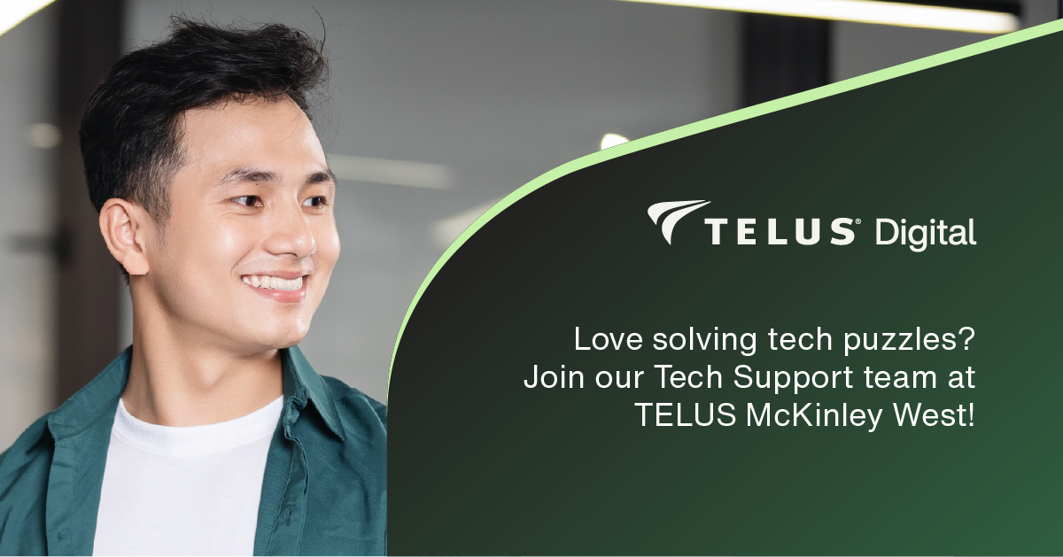 TELUS Digital Facebook ad from Feb 18, 2026