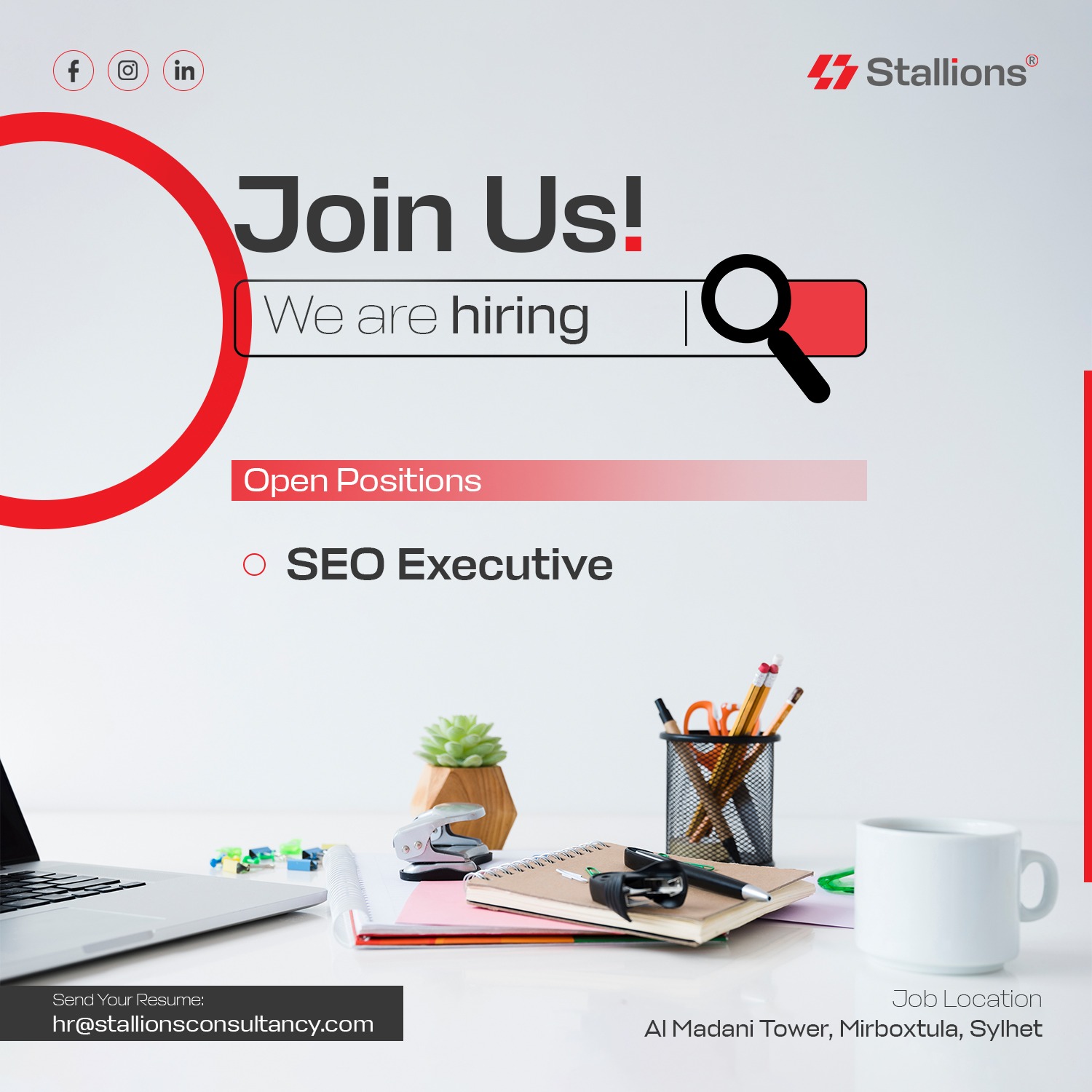Stallions Group Consultancy Facebook ad
