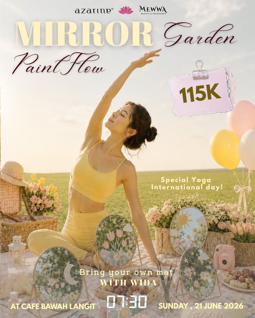 AzarineOfficial Facebook ad: Mirror Garden Paint Flow