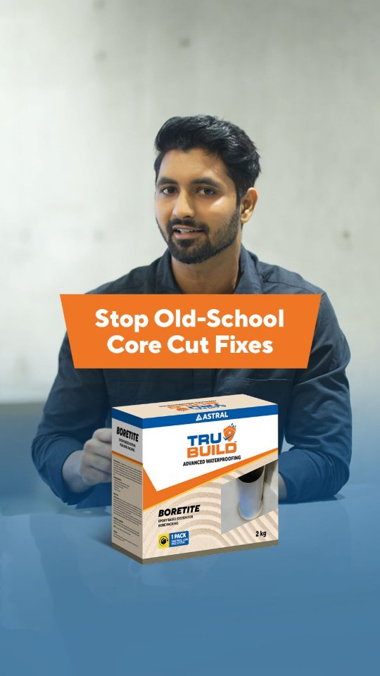 Trubuild Facebook ad: Boretite is specially developed for complete core-cut…
