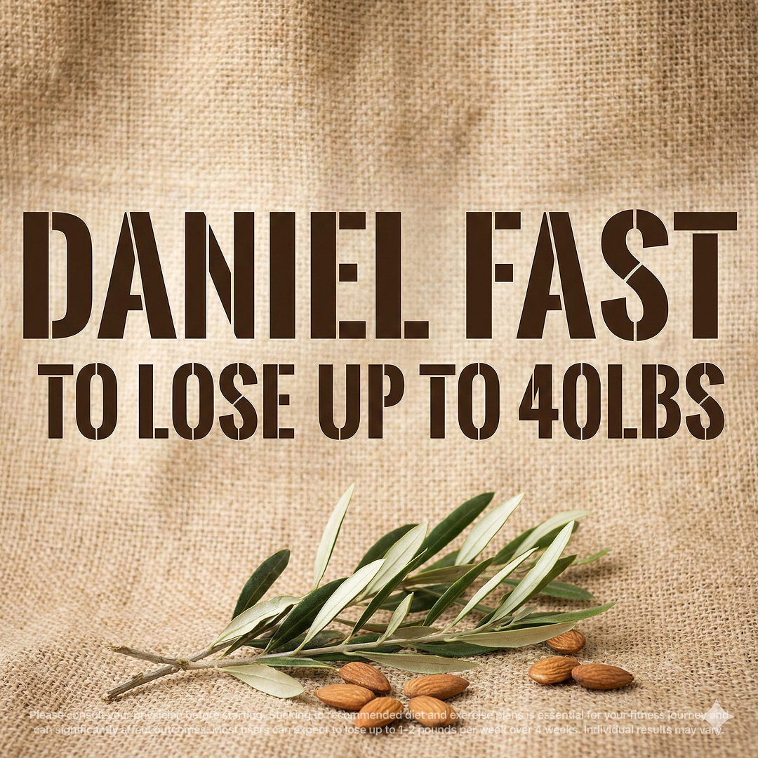 Daniel Fast Diet Plan Facebook ad: Start Your Daniel Fast Challenge