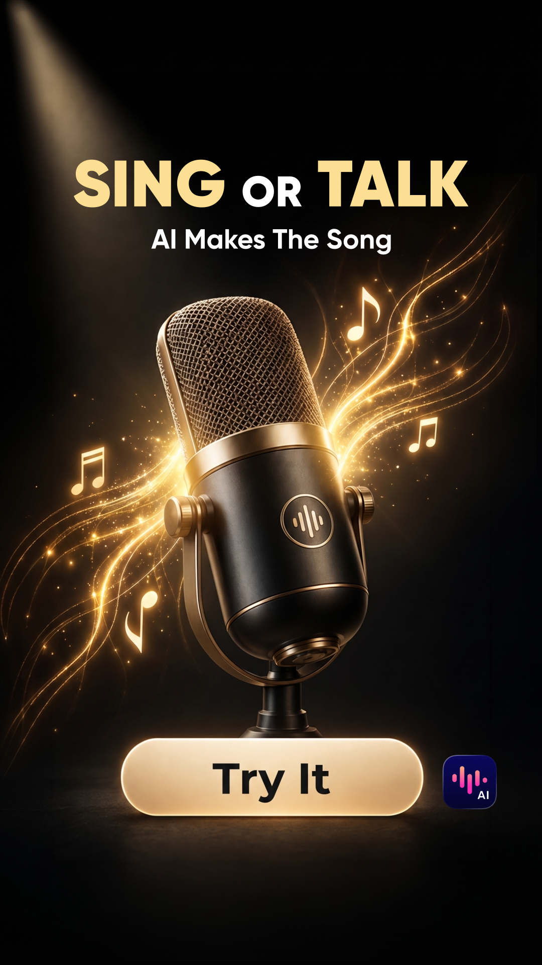 SoundDraw - AI Music Generator Facebook ad