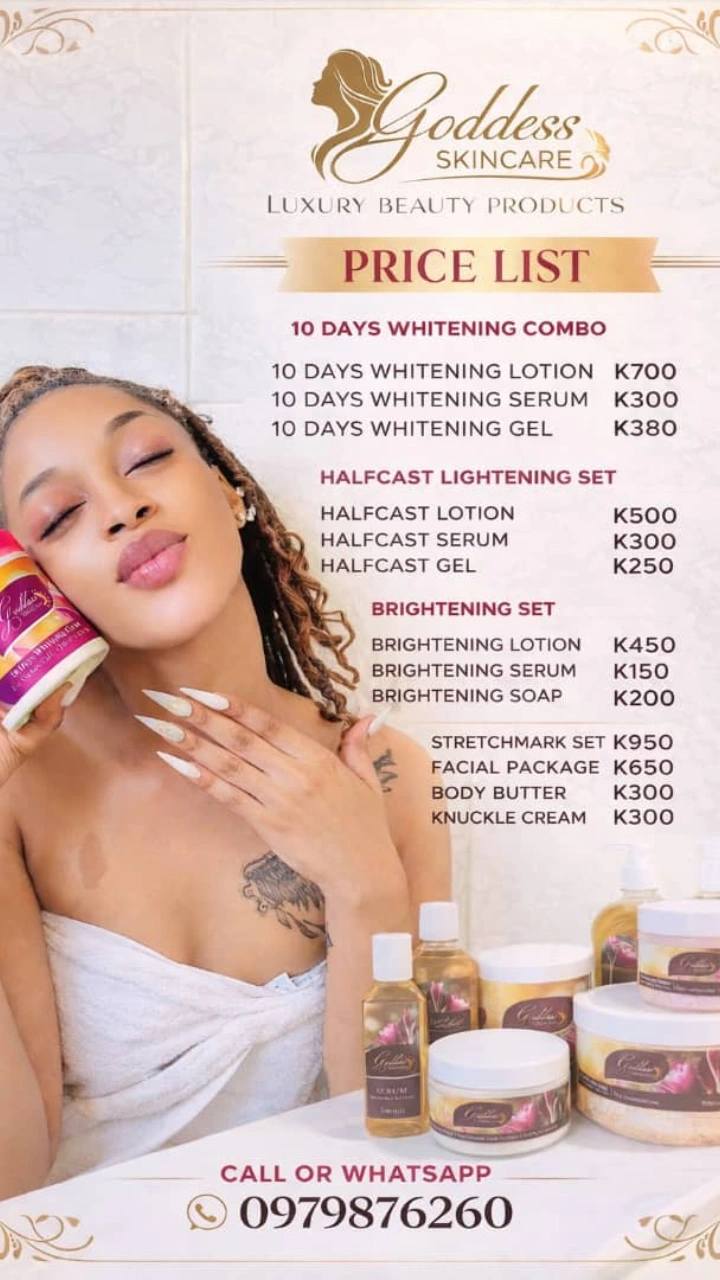 Goddess skincare Facebook ad: We are OPEN AND READY TO SERVE YOU