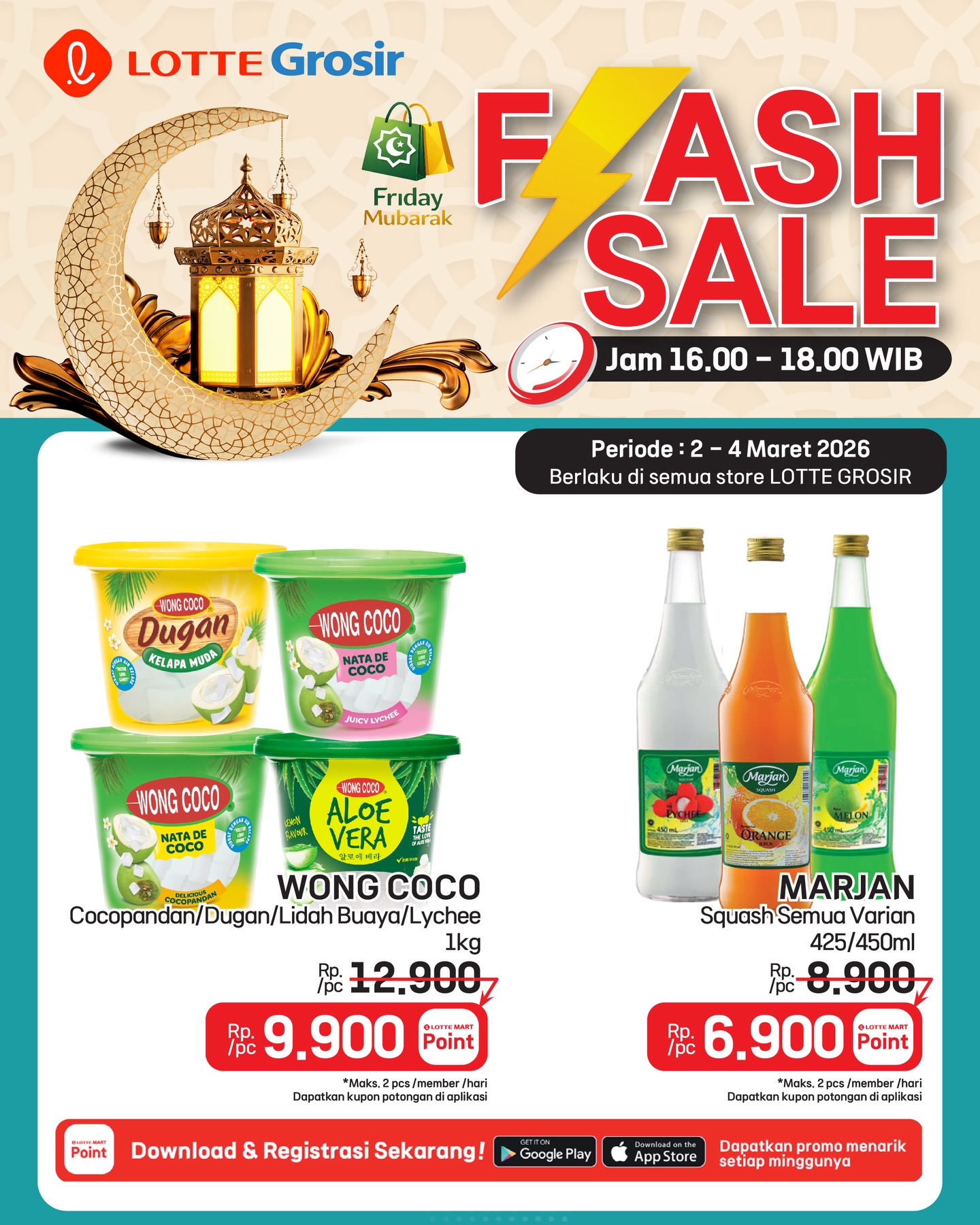 LOTTE Grosir Facebook ad