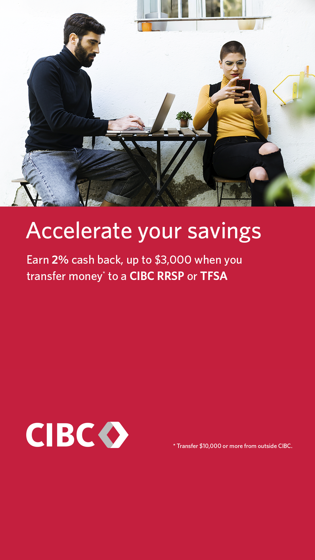 CIBC Facebook ad