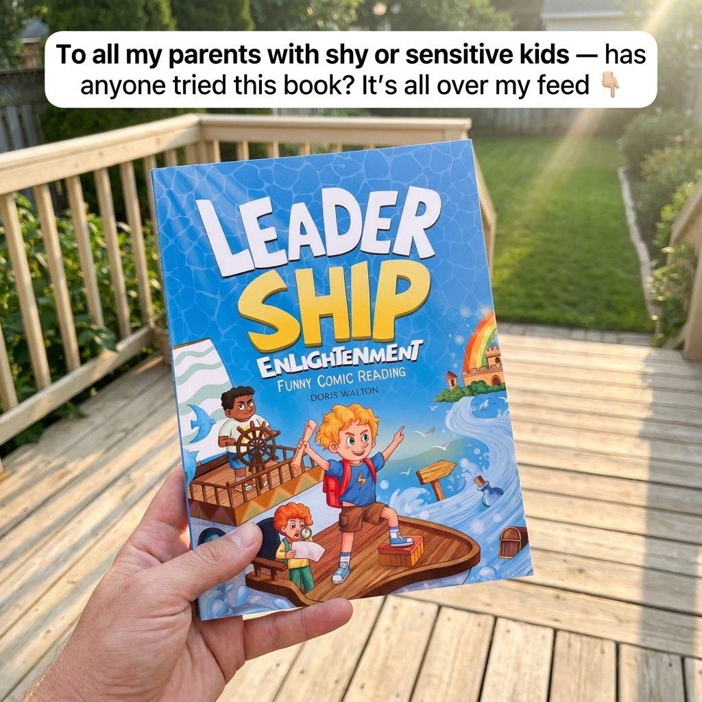Your Kid's Growth Facebook ad: Every Child Can Be a Leader, This Book Shows Them How