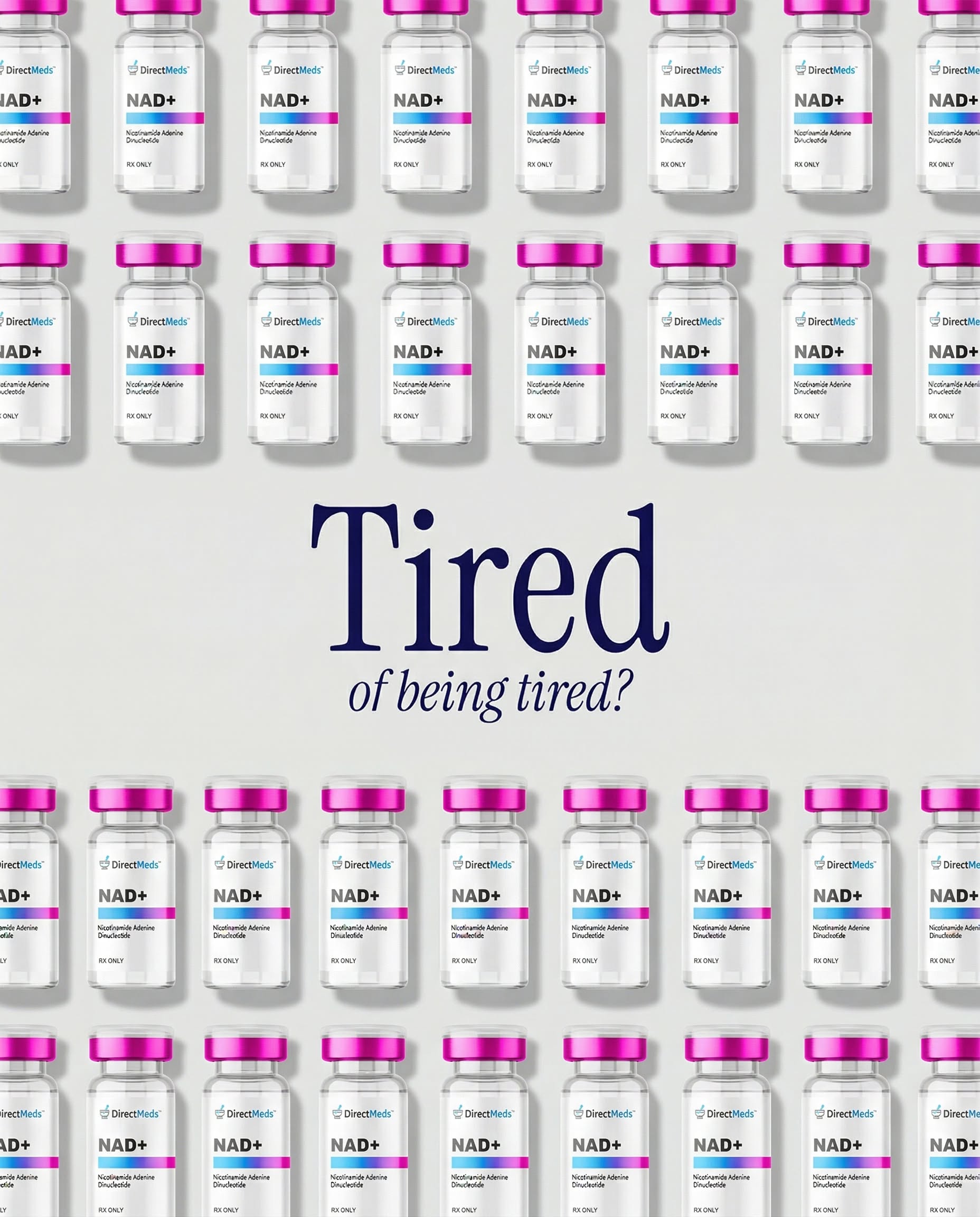 Built to Last Podcast Facebook ad: NAD+ Injections - Direct Meds