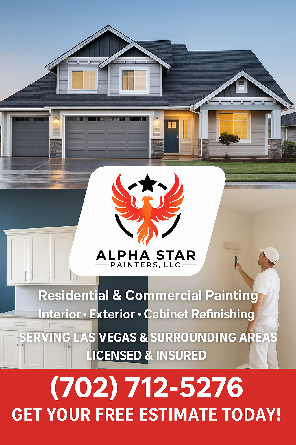 Alpha Star Painters, LLC Facebook ad