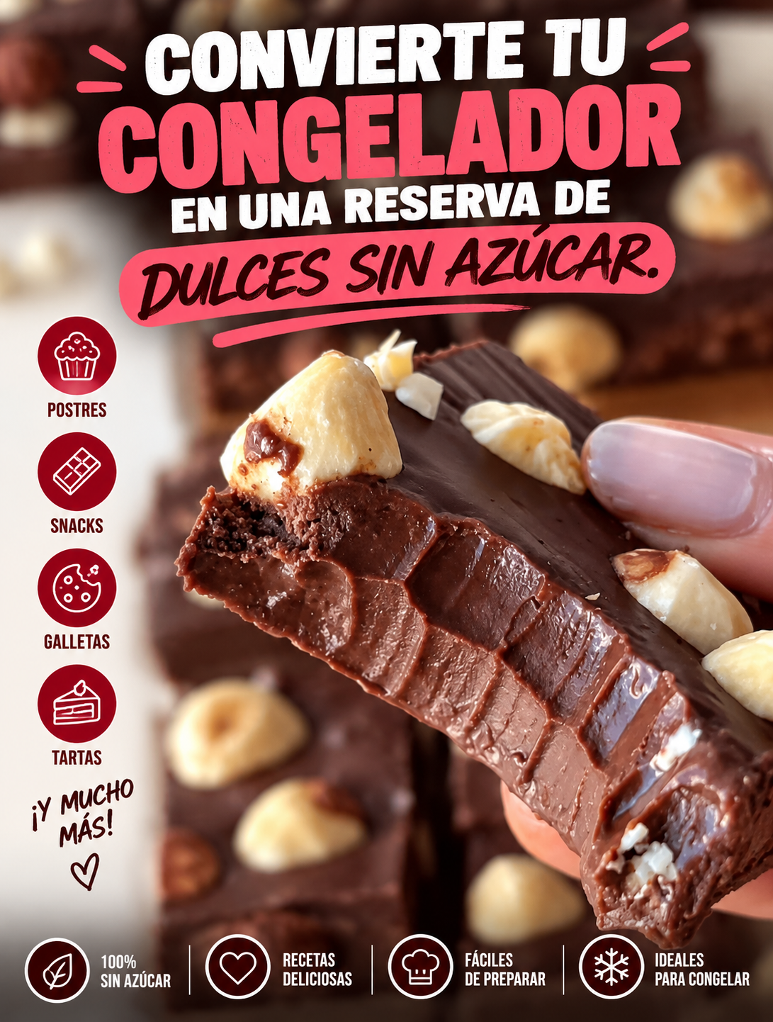 Eleanor Whitmore Facebook ad: La colección definitiva de recetas sin azúcar