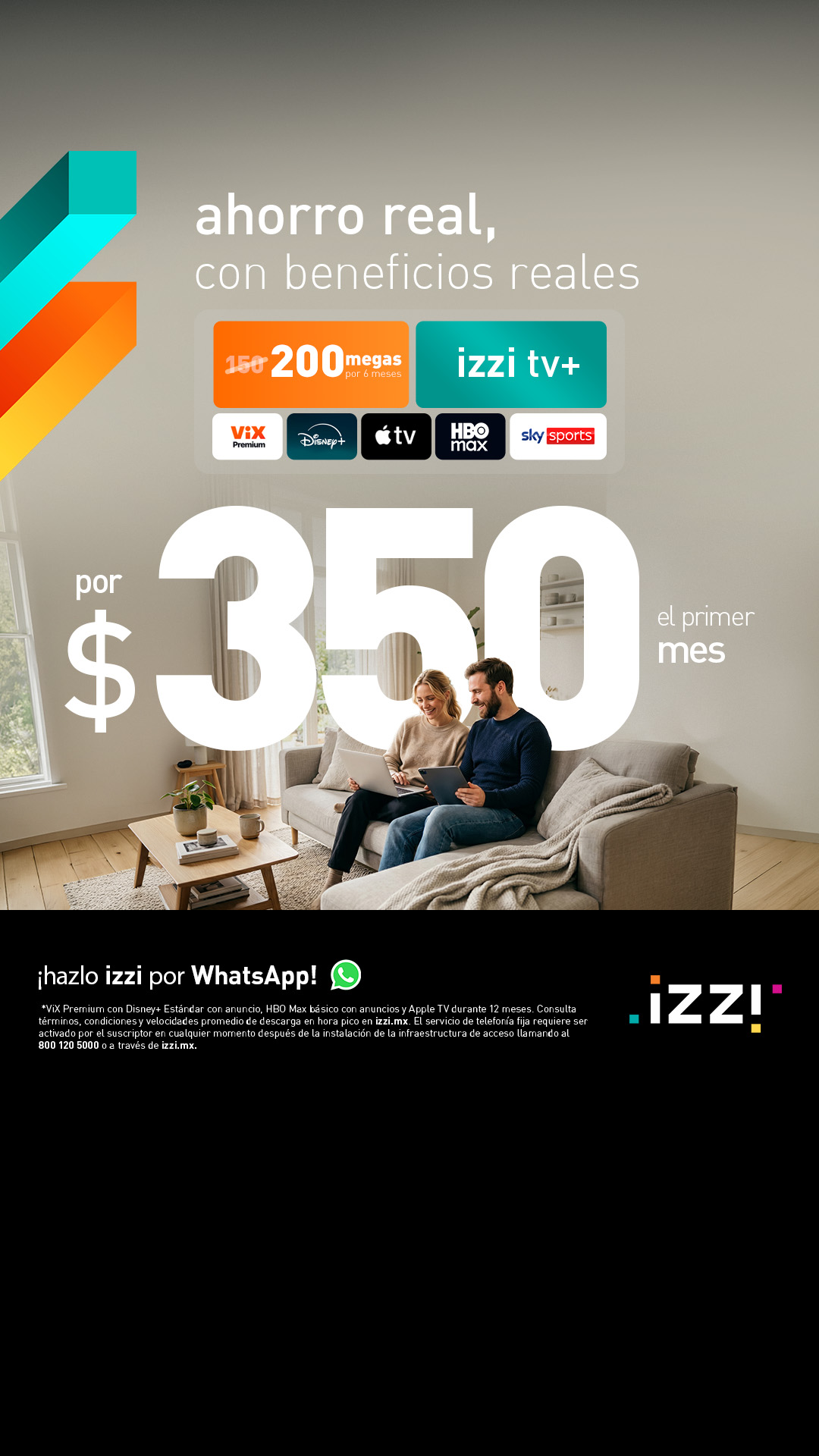 izzi telecom Facebook ad