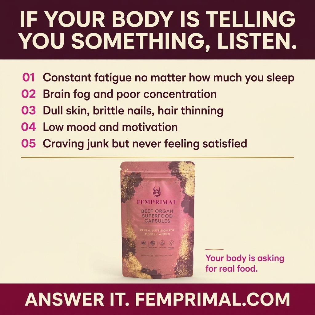 Femprimal Facebook ad: Skinny isn't the goal. Strong and feminine is.