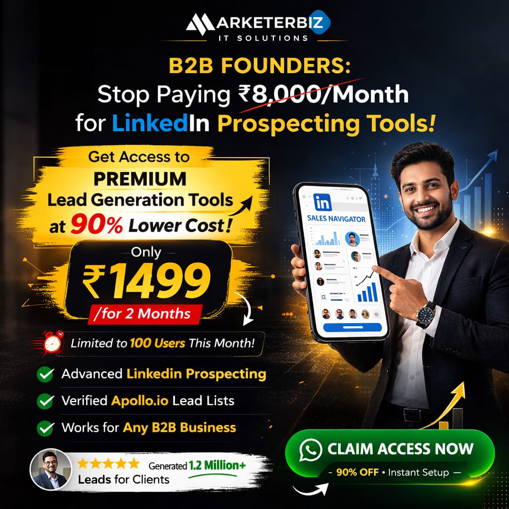 Marketerbiz Facebook ad: Hurry Offer is Limited
