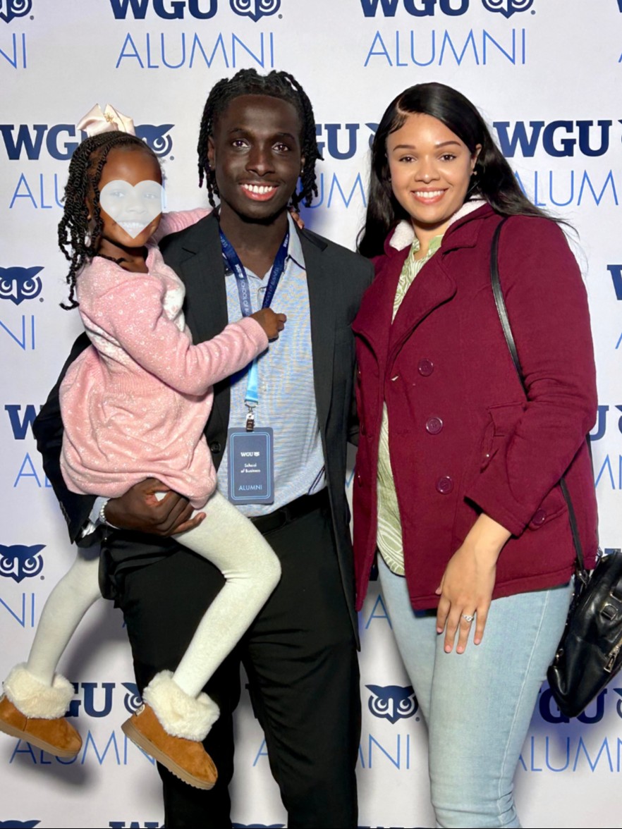 Western Governors University Facebook ad: My journey with WGU has been one of…