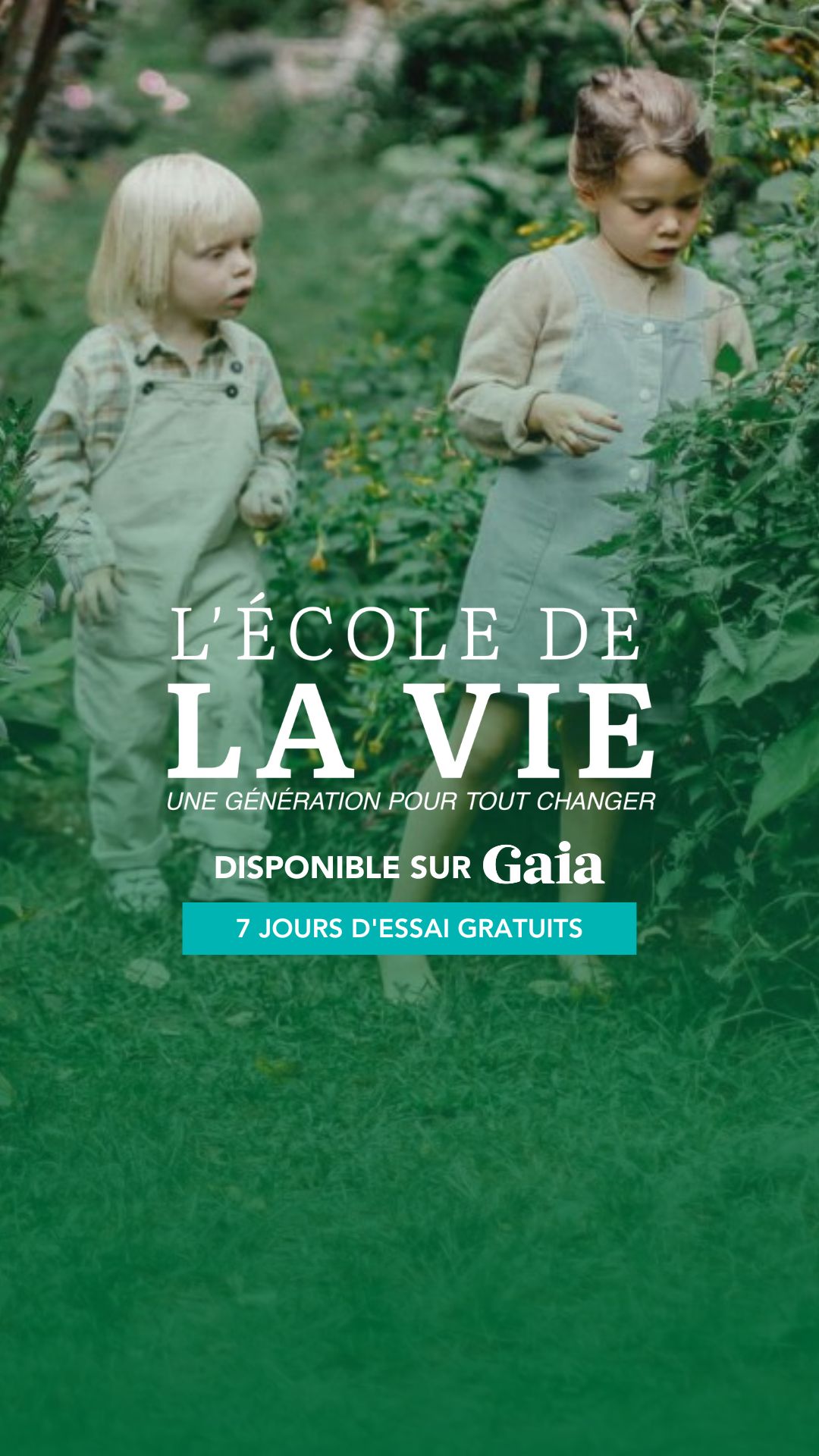 Nous Sommes Gaia Facebook ad