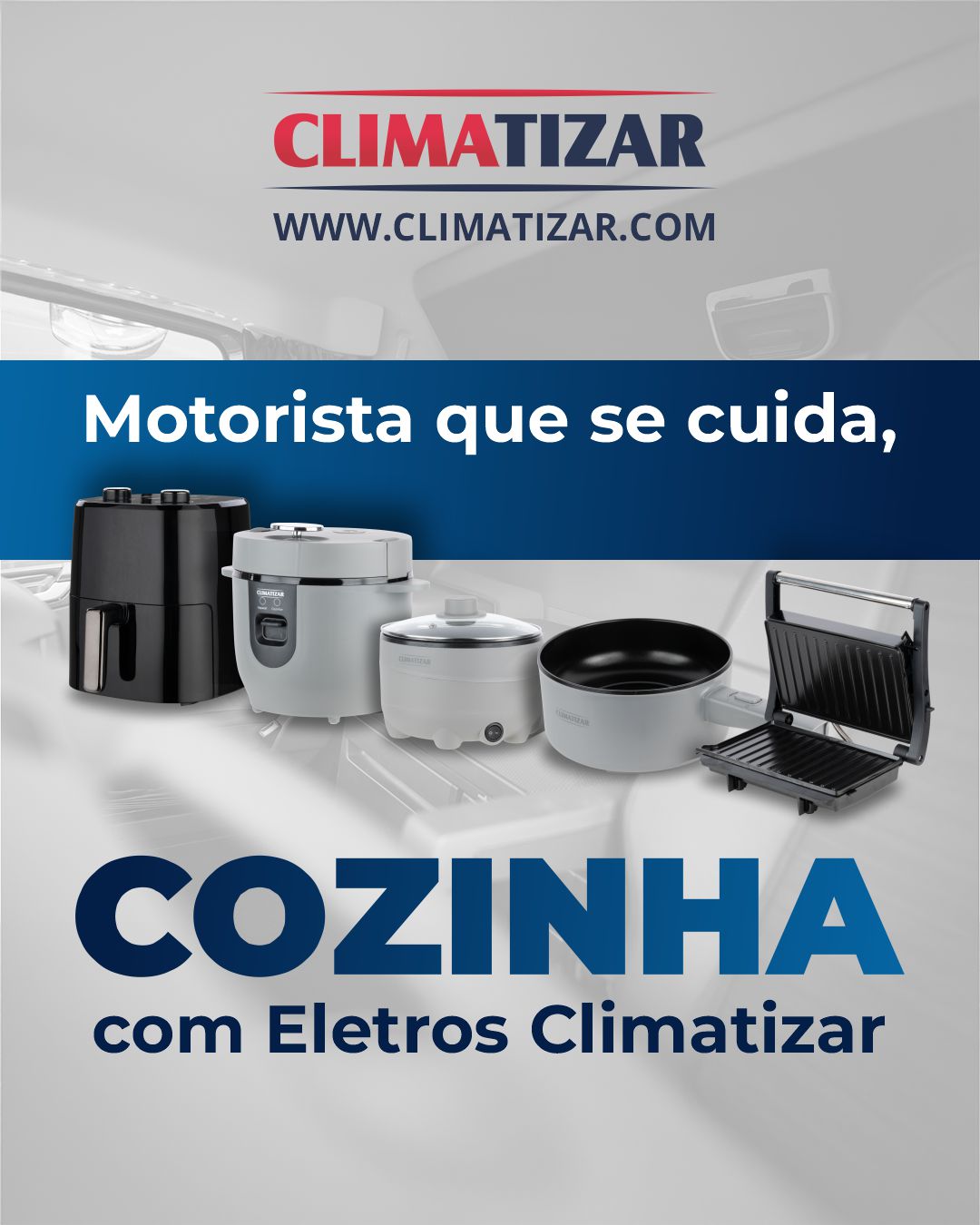 Climatizar e Você Facebook ad: Quer praticidade na sua viagem?
