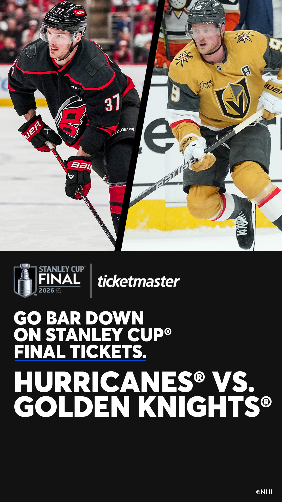 Ticketmaster Facebook ad