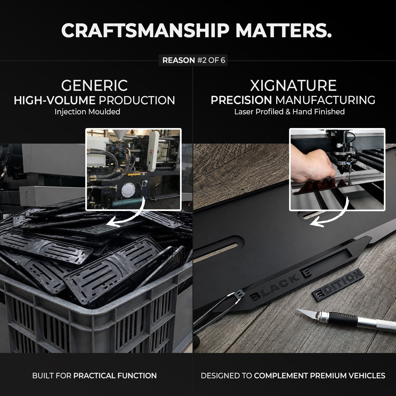 Xignature Plates Facebook ad