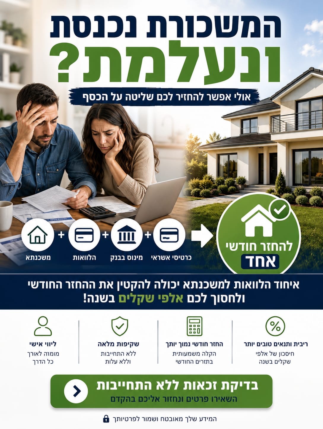 נחלה לישראל משכנתאות ופיננסים Facebook ad: לפרטים נוספים לחצו כאן>>