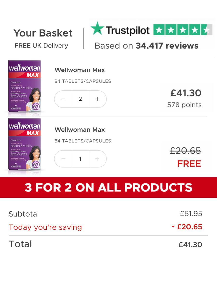 Vitabiotics Facebook ad