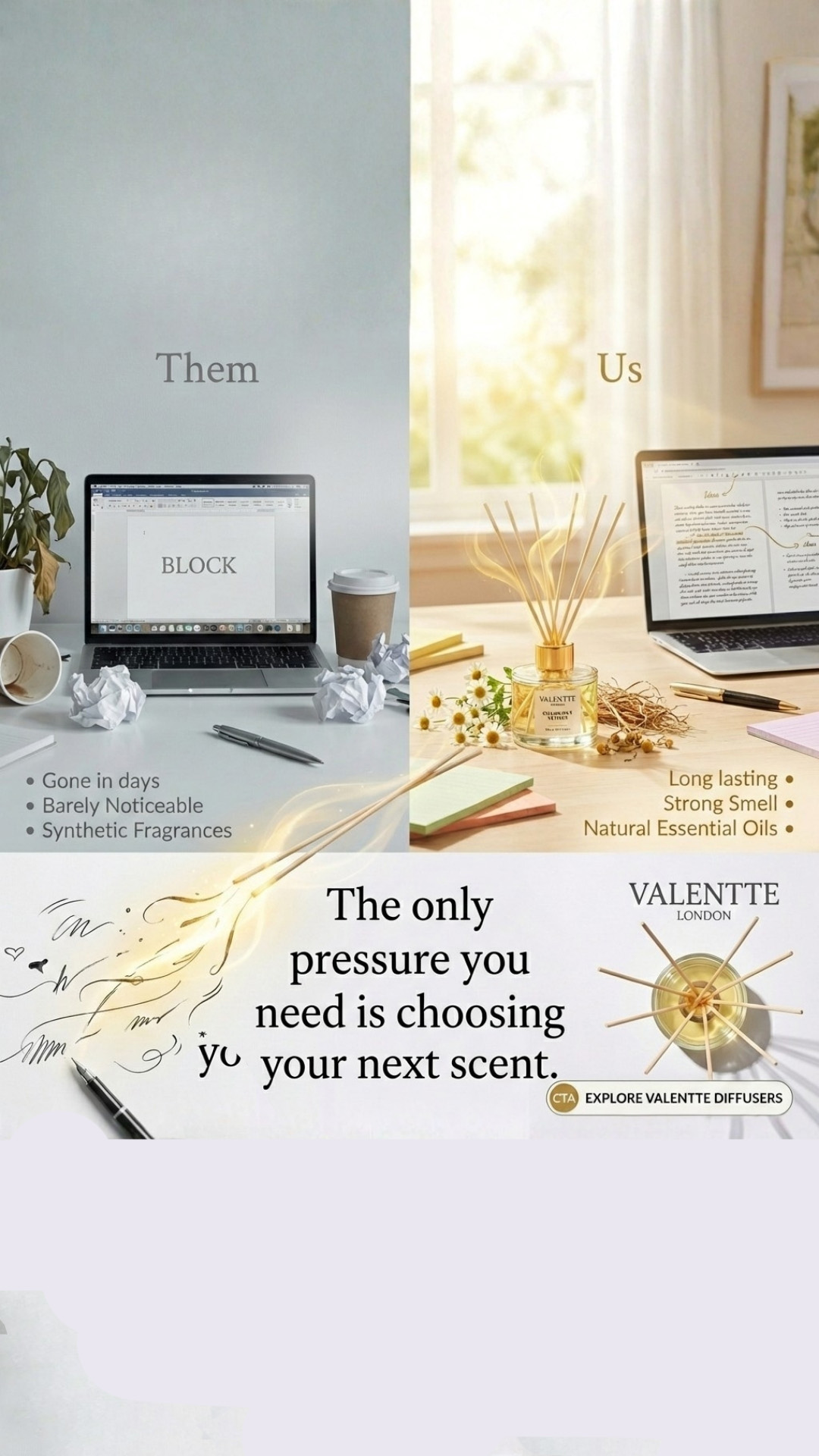 Valentte Facebook ad