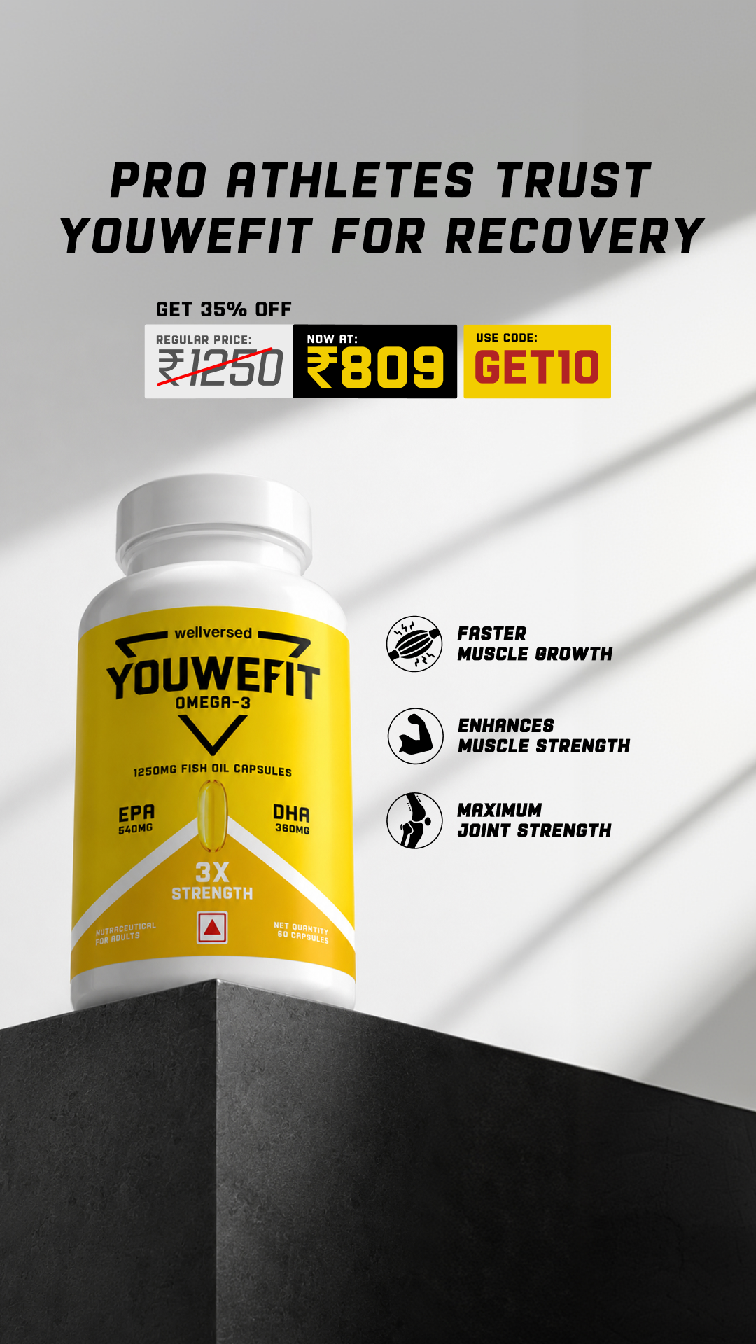 Youwefit - Wellversed Brand Facebook ad