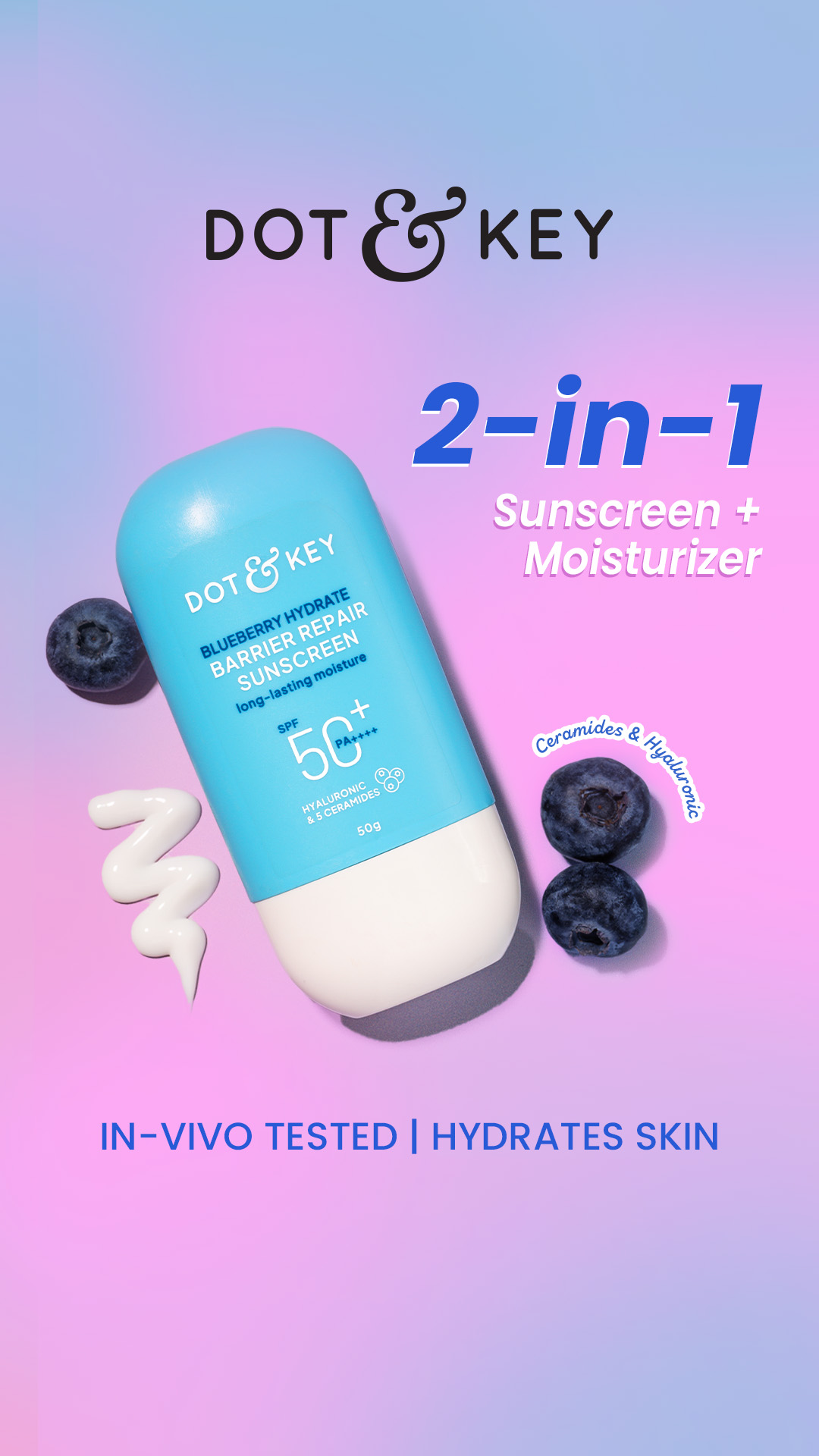 Dot & Key Facebook ad