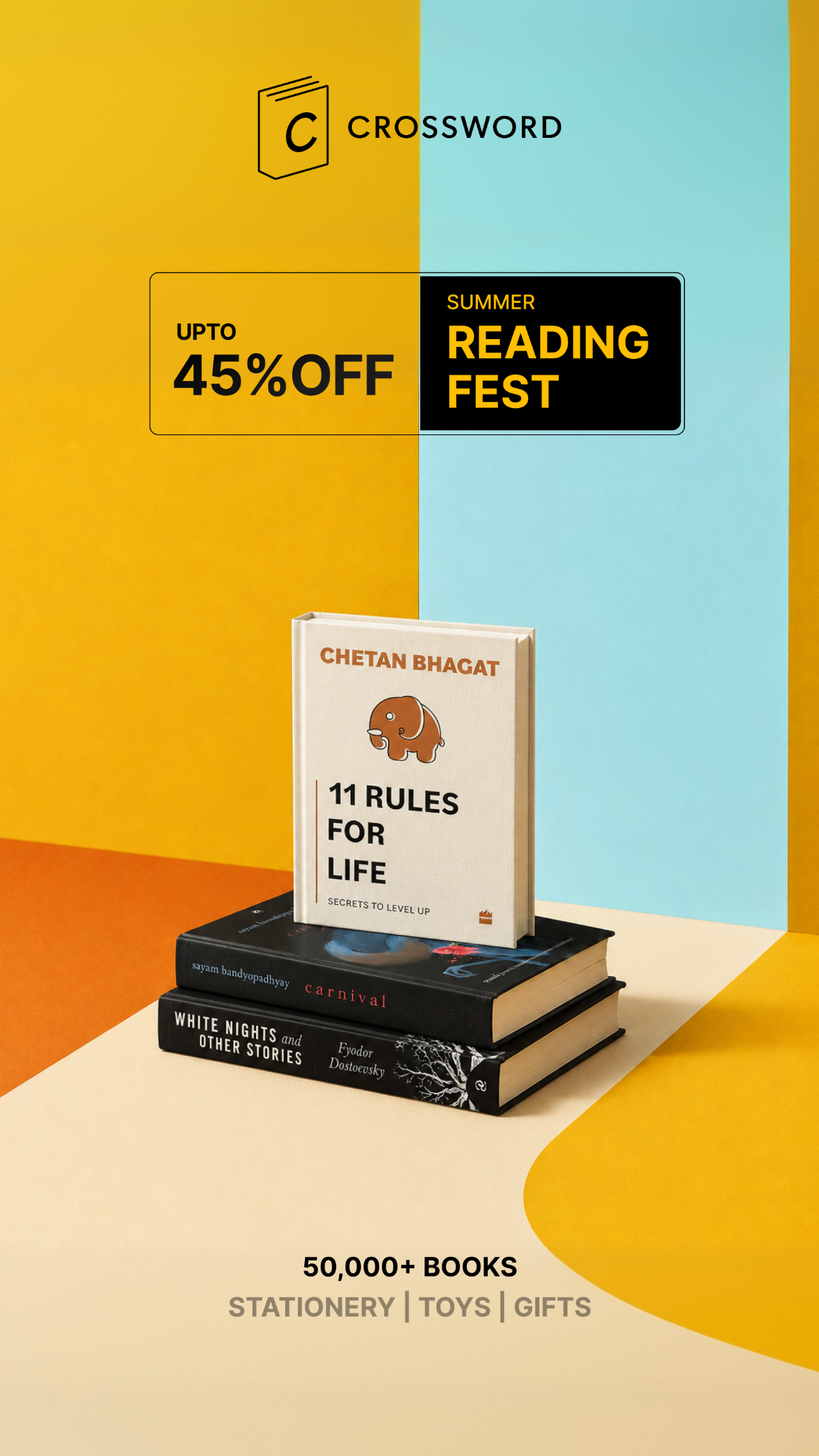 Crossword Bookstores Facebook ad