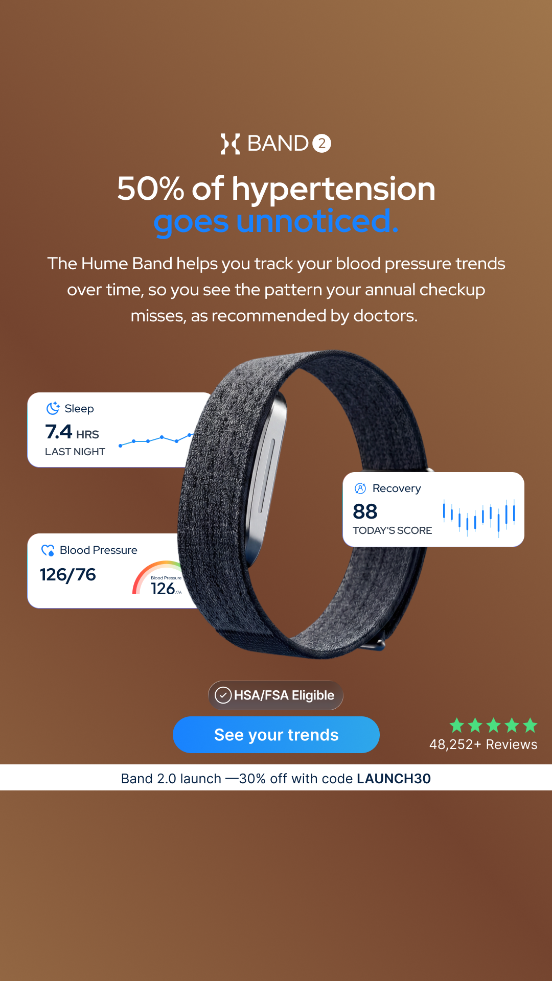 Hume Health Facebook ad