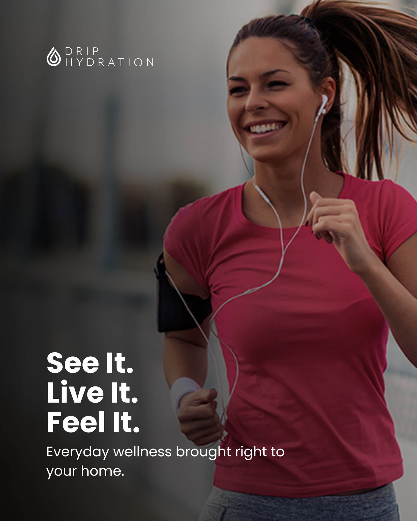Drip Hydration Facebook ad