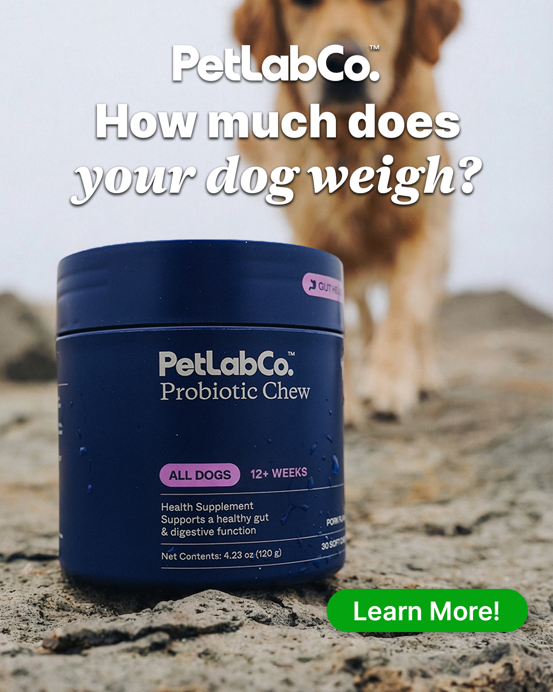 PetLab Co. Facebook ad
