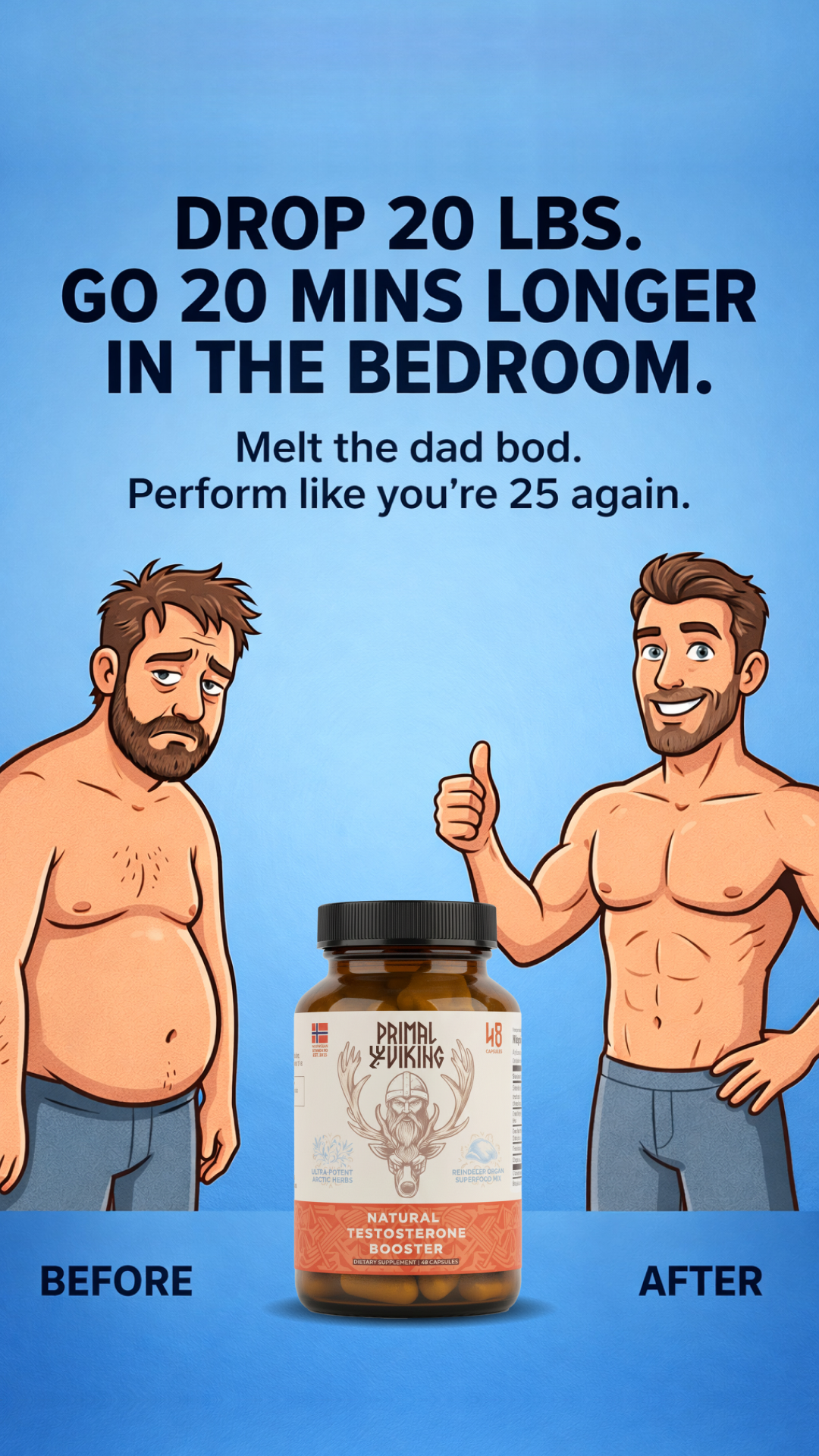 Primal Viking Facebook ad