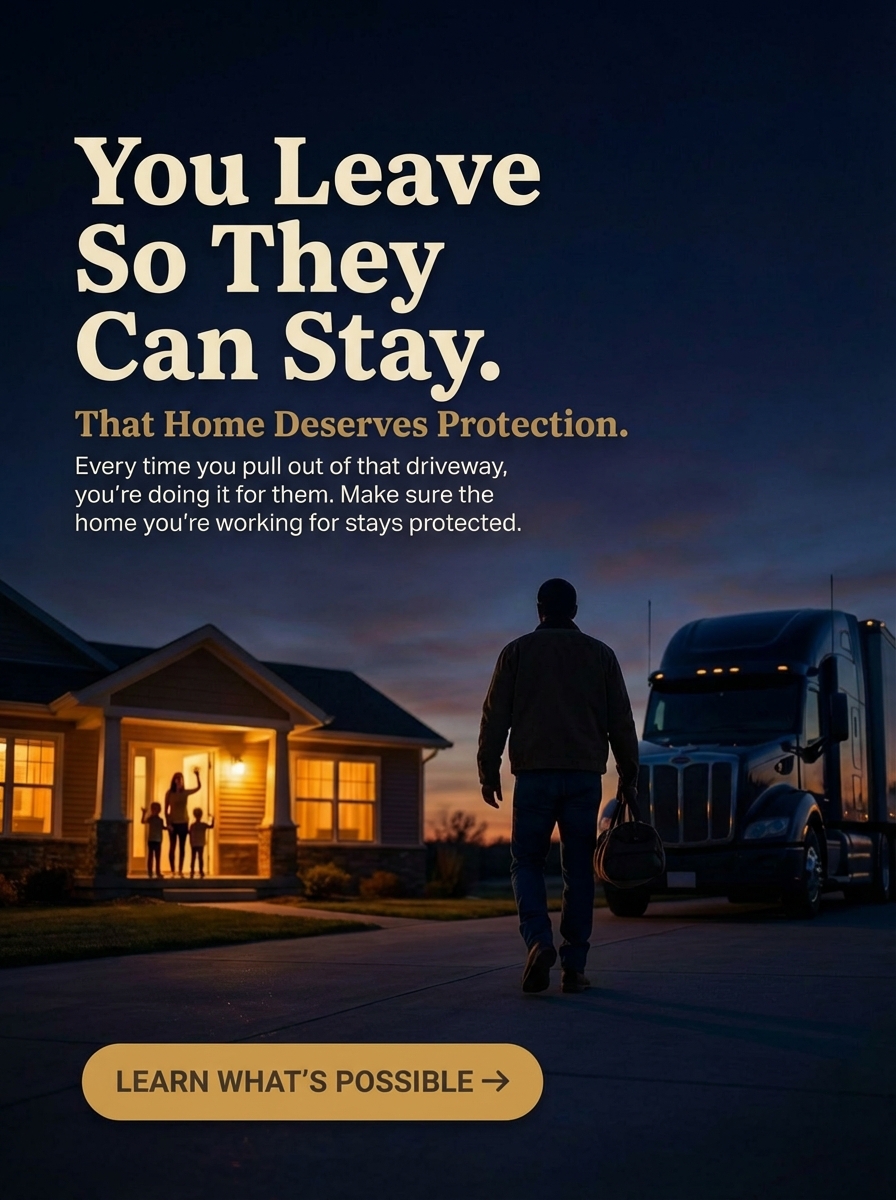 My Affordable Trucker Insurance Facebook ad