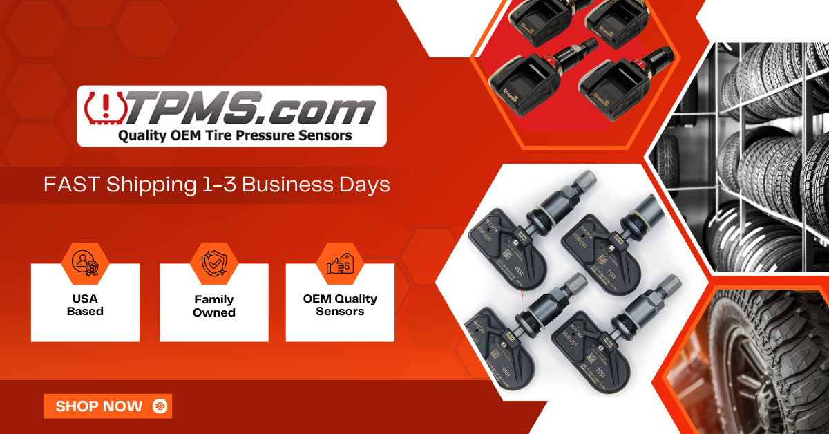 TPMS.com Facebook ad: Upgrade Your Ride with TPMS Technology