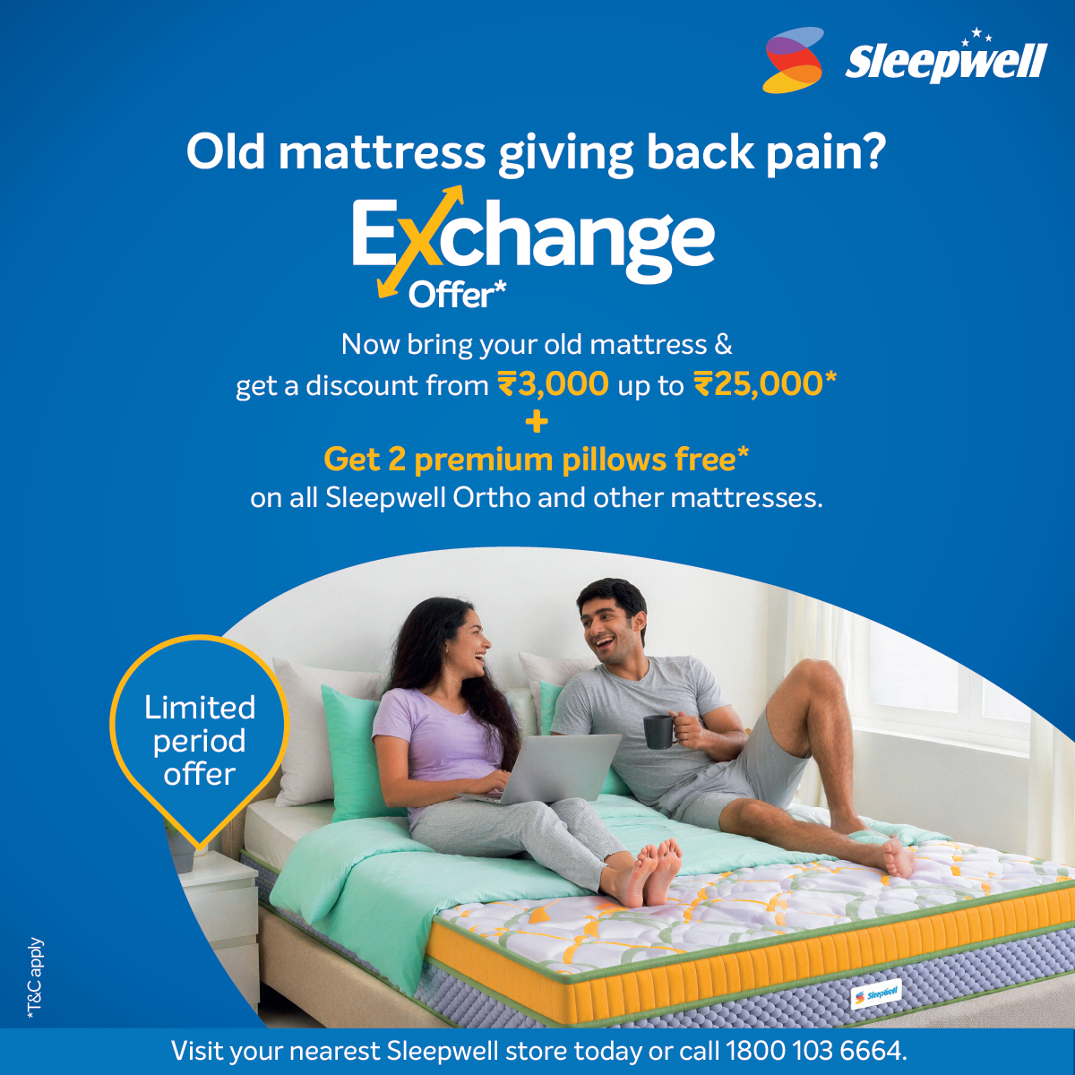 Sleepwell Facebook ad