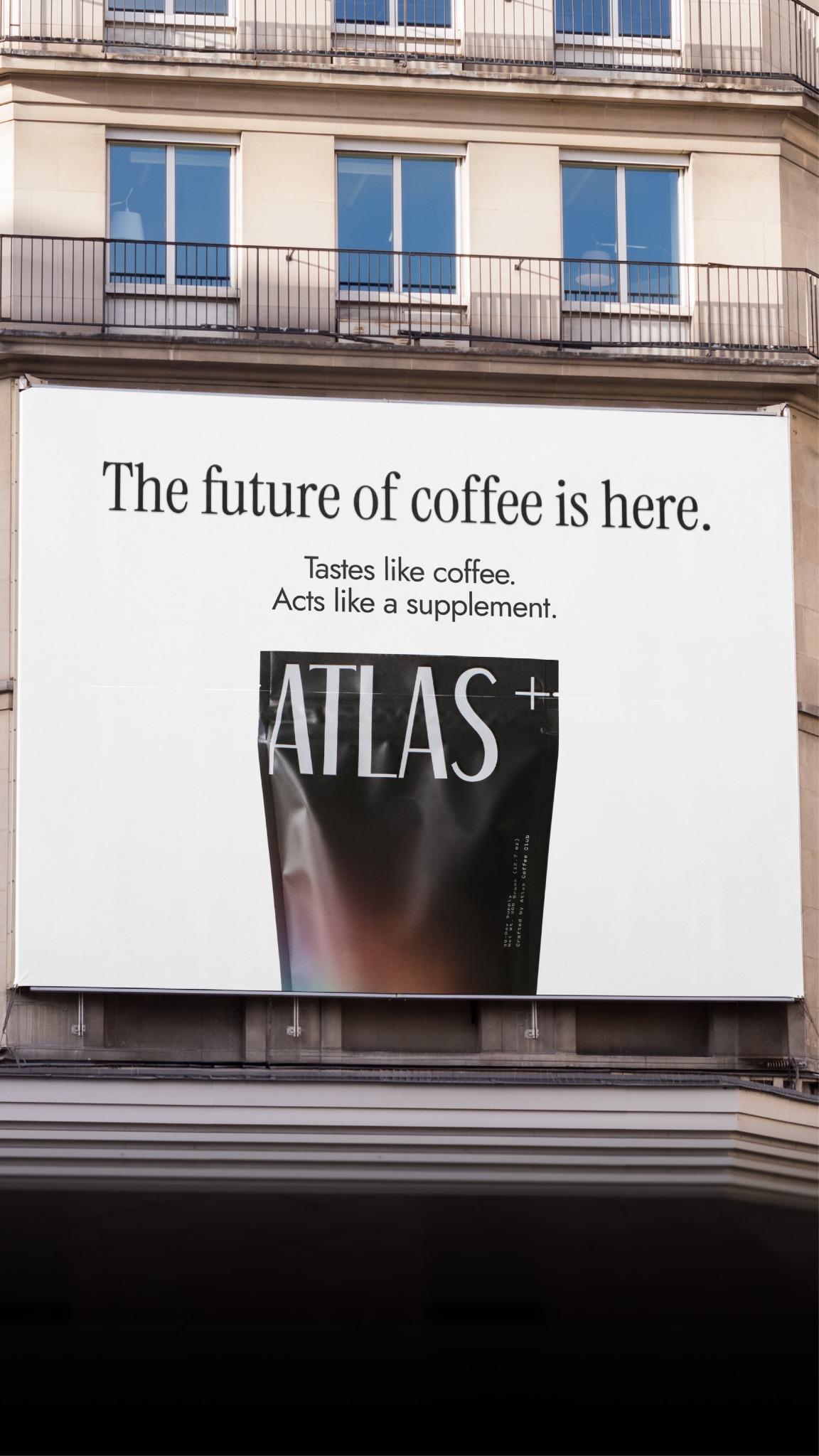 Atlas+ Coffee Facebook ad