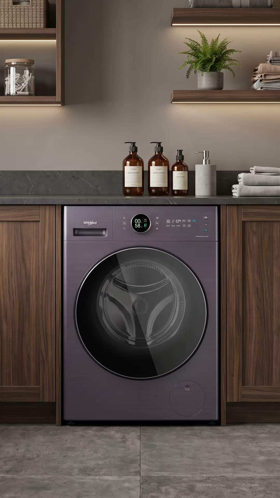 Whirlpool Facebook ad: Lavarropas Xpert AI: cuidado para cada tela