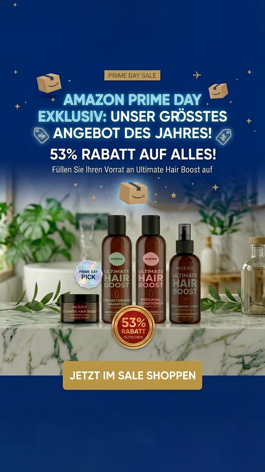 Brigitte Haare Facebook ad
