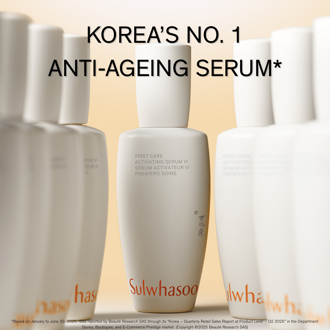 Sulwhasoo ANZ Facebook ad: Improve the signs of skin ageing and maintain…