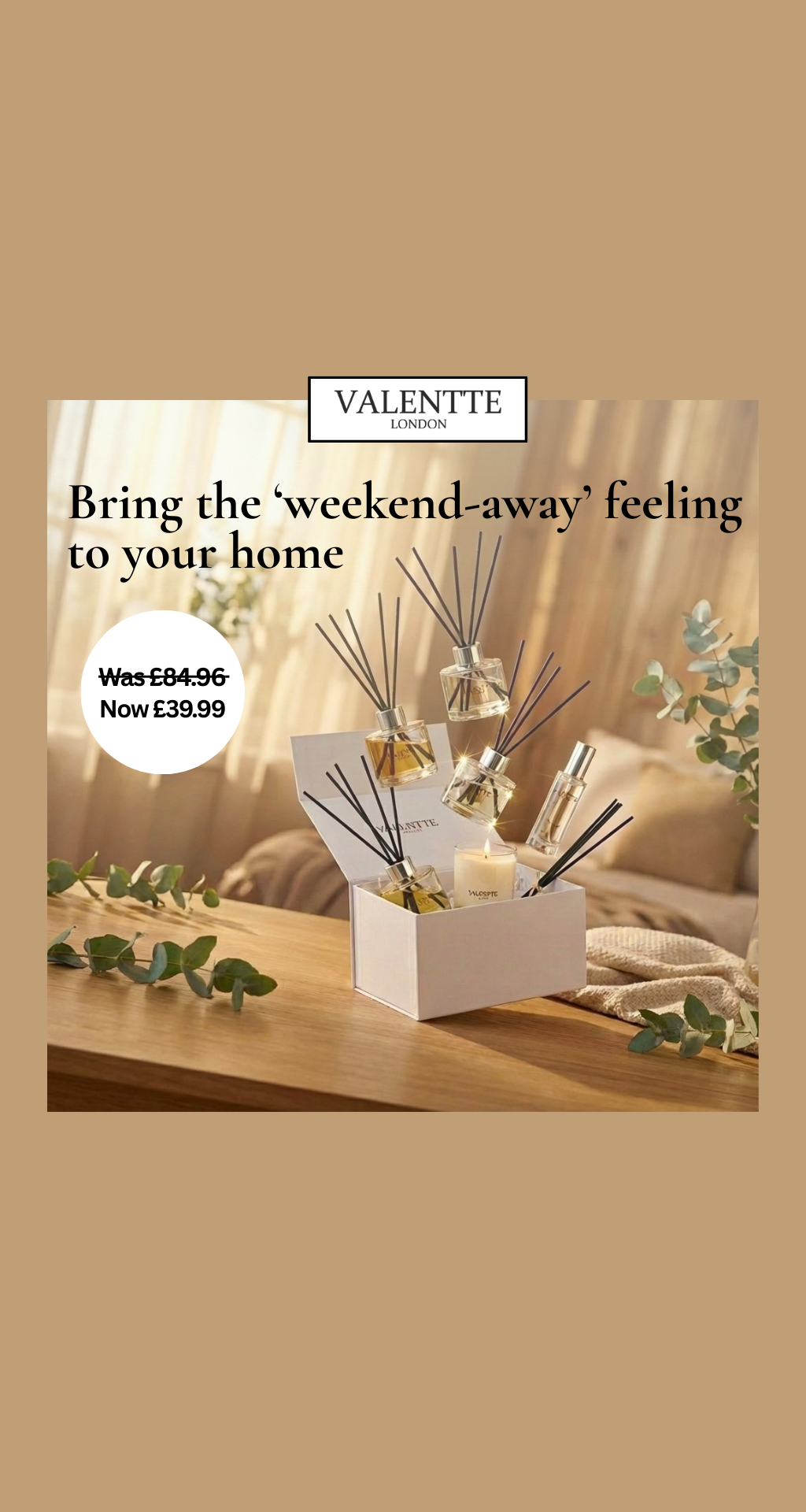 Valentte Facebook ad