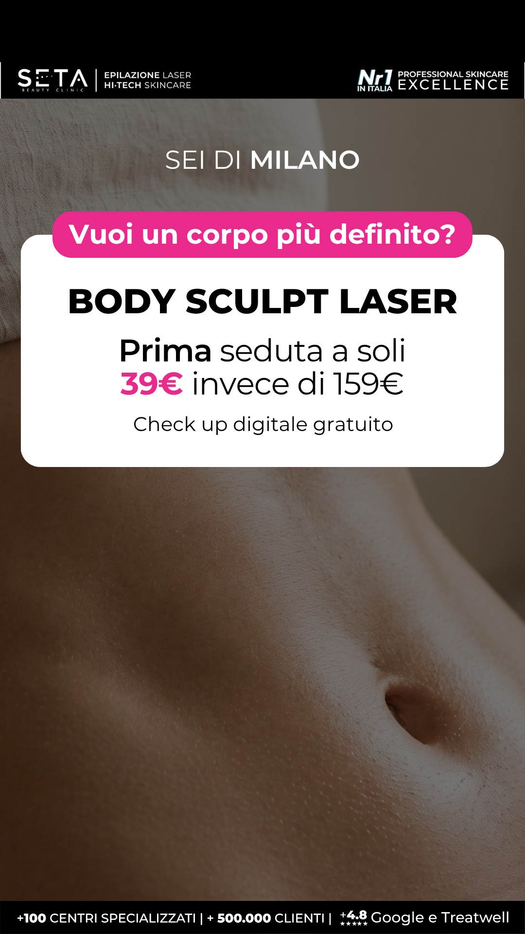 Seta Beauty Clinic Facebook ad