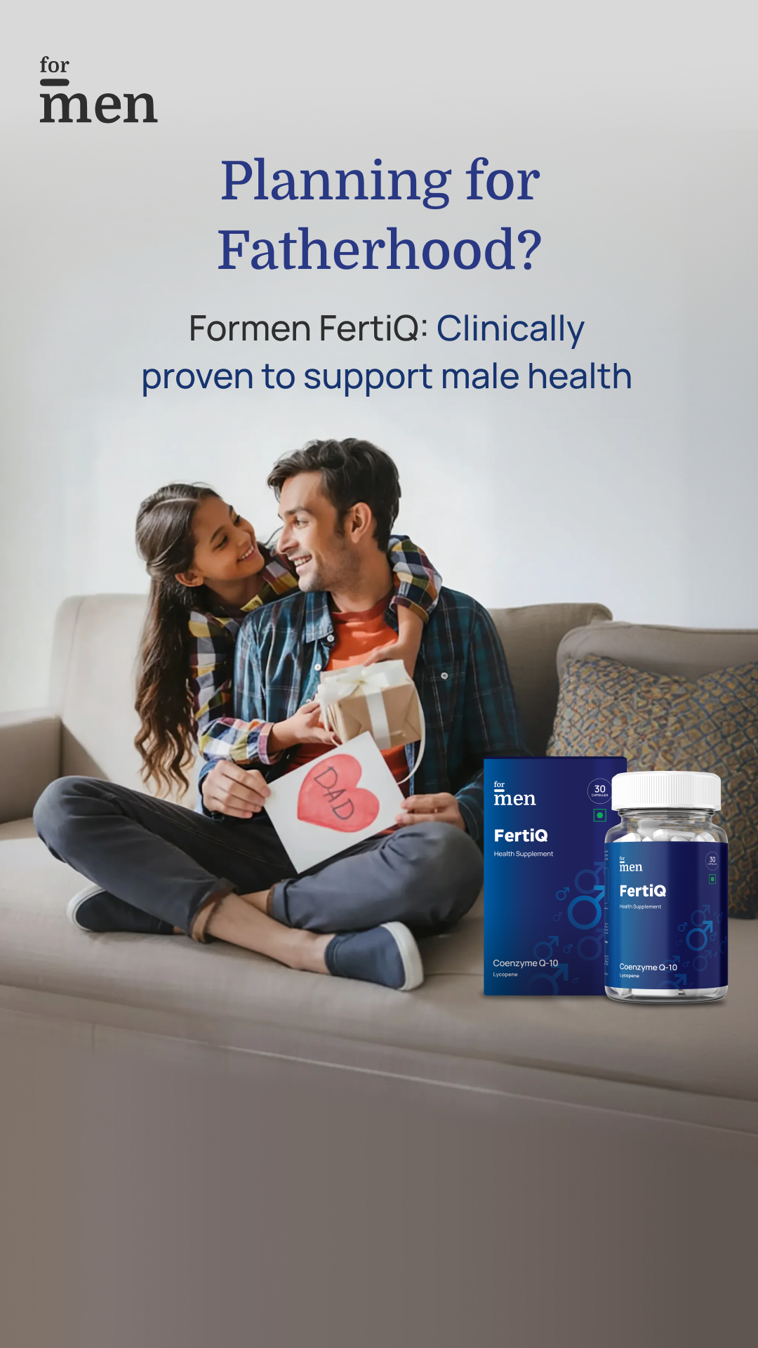 ForMen Health Facebook ad