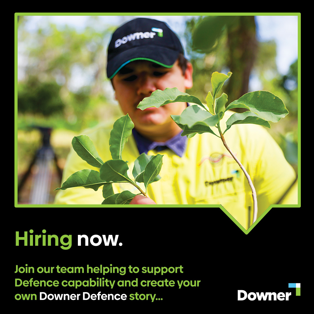Downer Group Facebook ad: DOWNER DEFENCE - Property & Asset Services