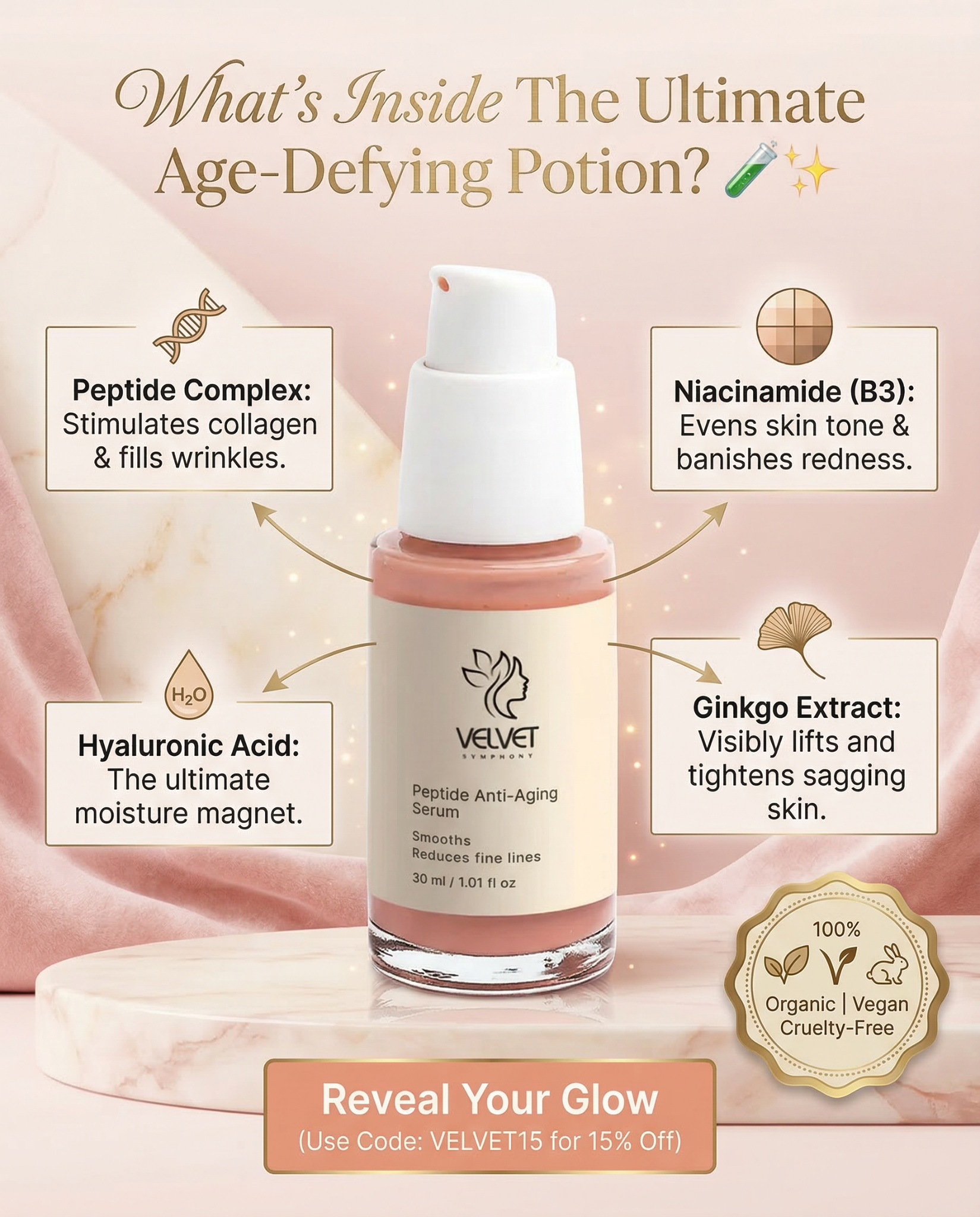 Velvet Symphony Facebook ad