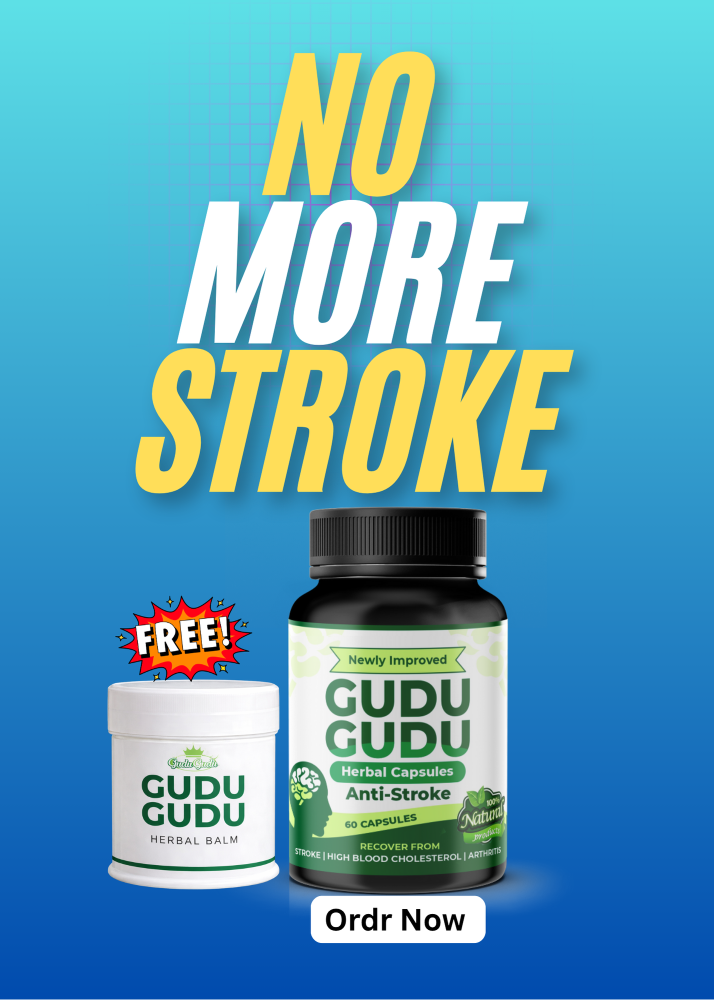 Anti-Stroke Capsule Facebook ad: PAYMENT ON DELIVERY AND DELIVERY IS FREE!