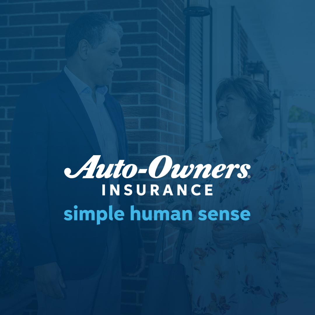 Auto-Owners Insurance Facebook ad: We treat you like we care because we…