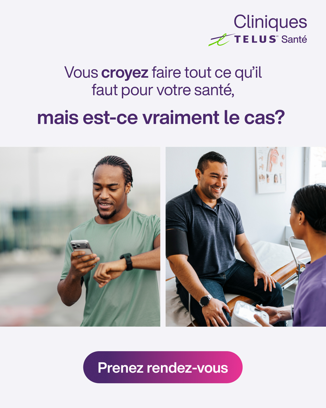 TELUS Health Facebook ad