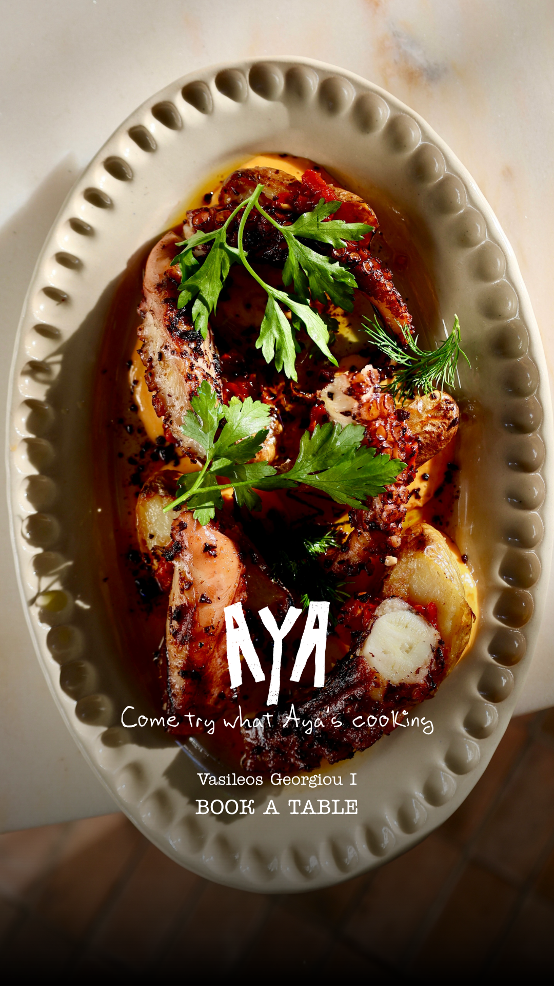 Aya Cooks Facebook ad
