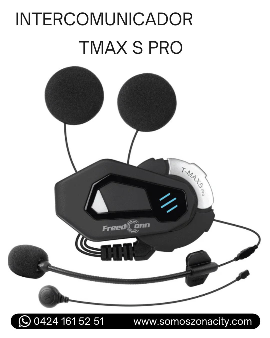 Zonacity Facebook ad: INTERMONUNICADOR FREEDCONN TMAX S PRO
