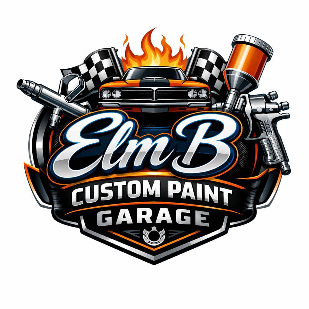 ELM B custom paint garage Facebook ad: car accident repair /car painting/car polishing/car…