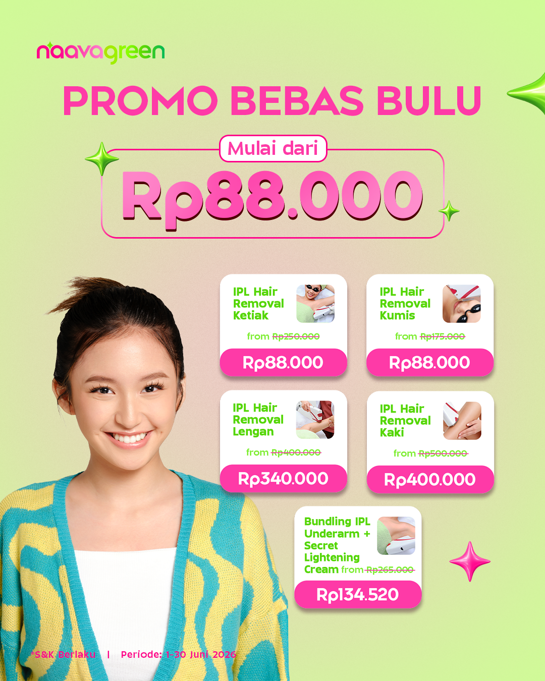 Naavagreen Natural Skincare Facebook ad
